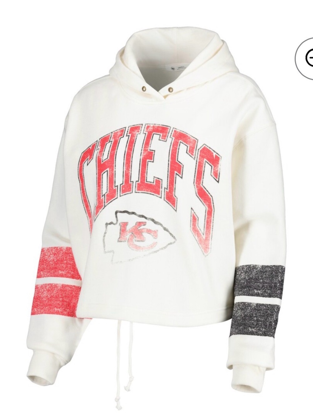 Women's '47 Kansas City Chiefs Harper Pullover Hoodie